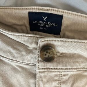 American Eagle Kick Boot Khakis
